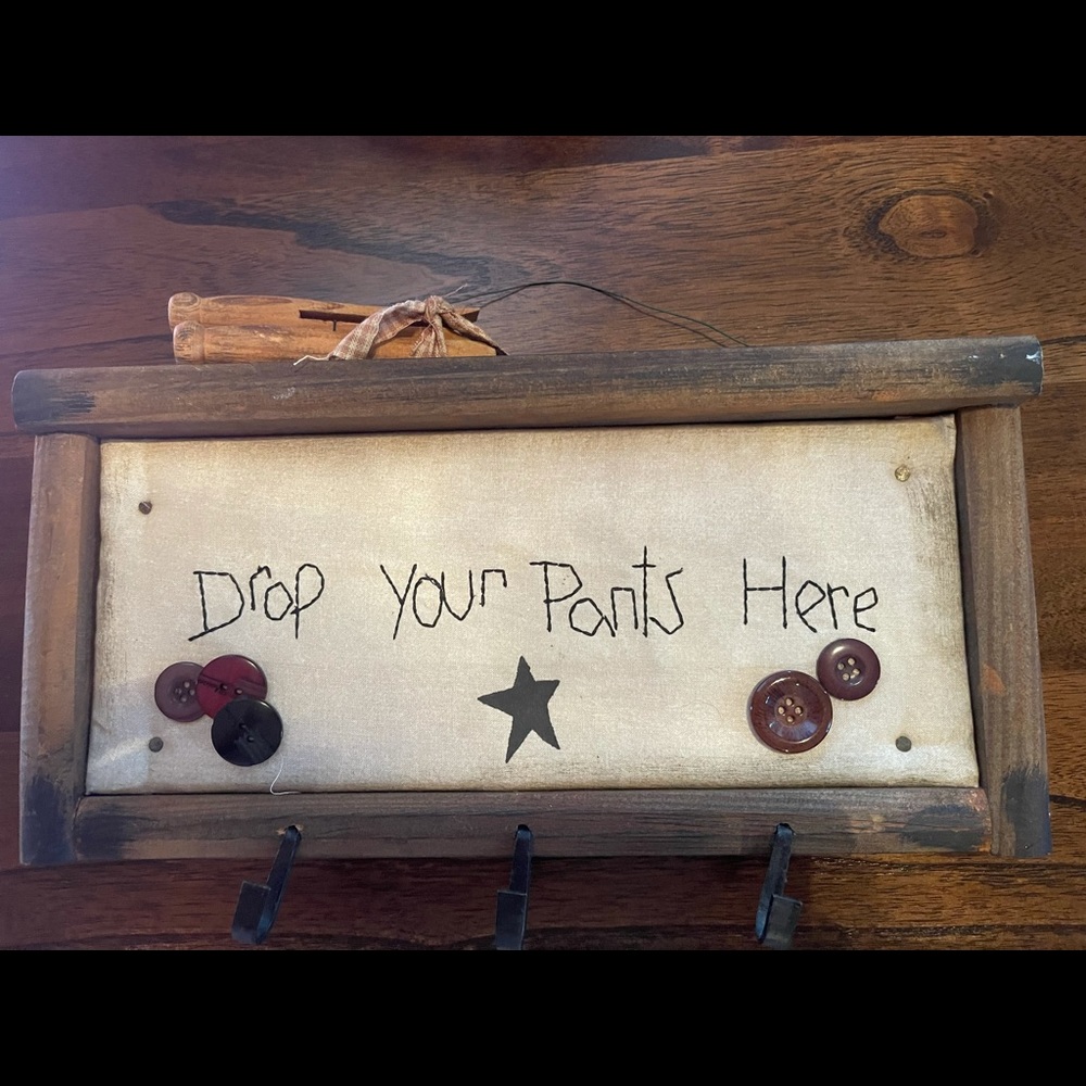 Laundry wall decor